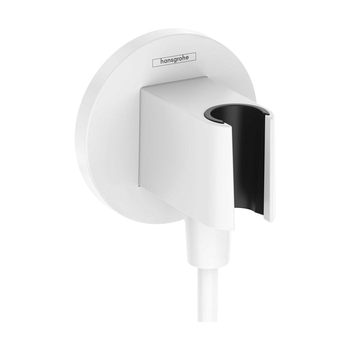 hansgrohe FixFit S Wall Outlet with Handshower Holder
