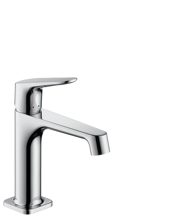 AXOR Citterio M Single-Hole Faucet 100 with Pop-Up Drain, 1.2 GPM