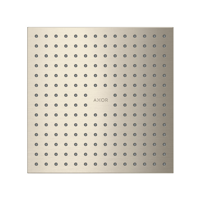 AXOR ShowerSolutions Showerhead 250 Square 2-Jet, 2.5 GPM
