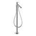 AXOR Starck Freestanding Tub Filler Trim with Lever Handle and 1.75 GPM Handshower