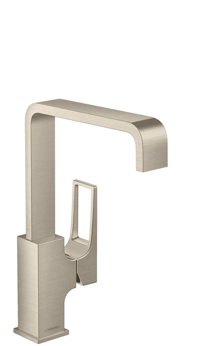 hansgrohe Metropol Single-Hole Faucet 230 with Loop Handle and Swivel Spout, 1.2 GPM