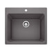 BLANCO 401923 Liven Dual Mount Laundry Sink - Cinder