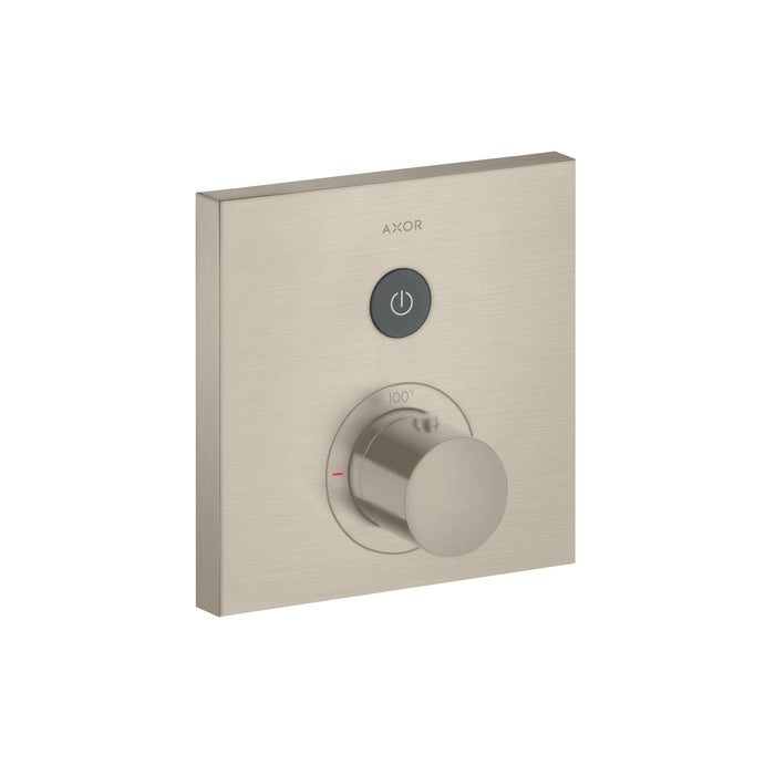 AXOR ShowerSelect Thermostatic Trim Square for 1 Function