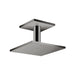 AXOR ShowerSolutions Showerhead 250 Square 2-Jet Ceiling Connection, 1.75 GPM