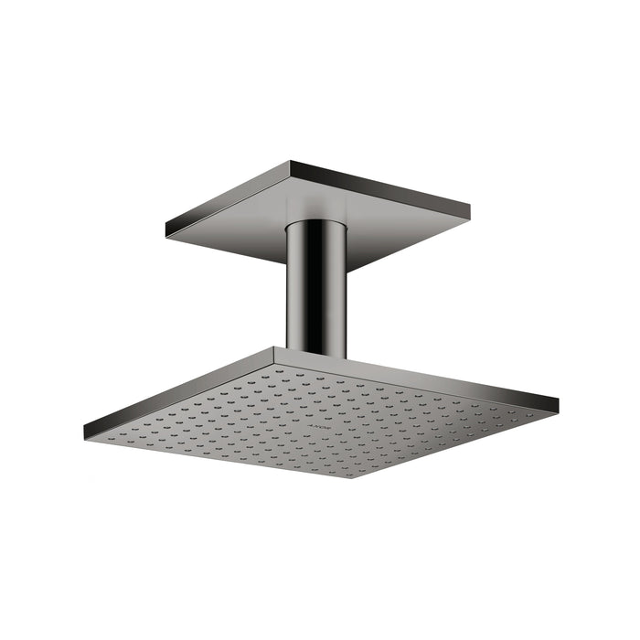 AXOR ShowerSolutions Showerhead 250 Square 2-Jet Ceiling Connection, 2.5 GPM