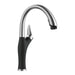 BLANCO 526401 Artona Pull-Down Kitchen Faucet 1.5 GPM - PVD Steel/Coal Black