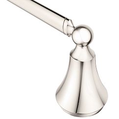 Moen YB5224 Polished nickel 24" towel bar
