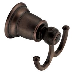 Moen YB5403 Oil rubbed bronze double robe hook