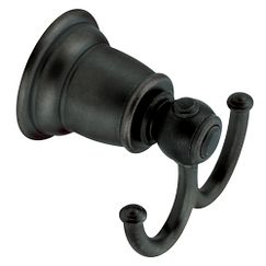 Moen YB5403 Wrought iron double robe hook