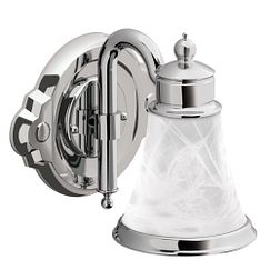 Moen YB9861 Chrome one globe bath light