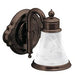 Moen YB9861 Oil rubbed bronze one globe bath light