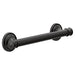 Moen YG6412 Matte black 12" designer grab bar
