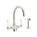 ROHL A1676WS San Julio® Two Handle Kitchen Faucet With Side Spray