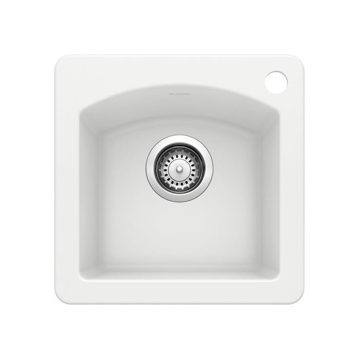 BLANCO 440205 Diamond Dual Mount Bar Sink - White