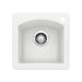 BLANCO 440205 Diamond Dual Mount Bar Sink - White