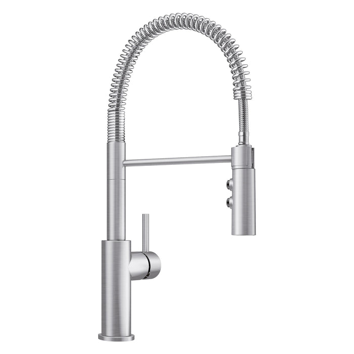 BLANCO 401918 Catris Pull-down Kitchen Faucet 1.5 GPM - PVD Steel
