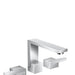 AXOR Edge Widespread Faucet 130 - Diamond Cut, 1.2 GPM
