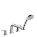 hansgrohe Talis S 4-Hole Roman Tub Set Trim with 1.8 GPM Handshower