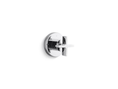 Kallista P24483-CR One 3-Way Transfer Trim, Cross Handle