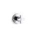 Kallista P24113-CR-AD Vir Stil by Laura Kirar Volume Control Trim, Cross Handle