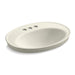 KOHLER K-2075-4 Serif 22-1/4" oval drop-in bathroom sink