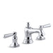 KOHLER K-10577-4 Bancroft Widespread bathroom sink faucet, 1.2 gpm