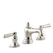 KOHLER K-10577-4 Bancroft Widespread bathroom sink faucet, 1.2 gpm