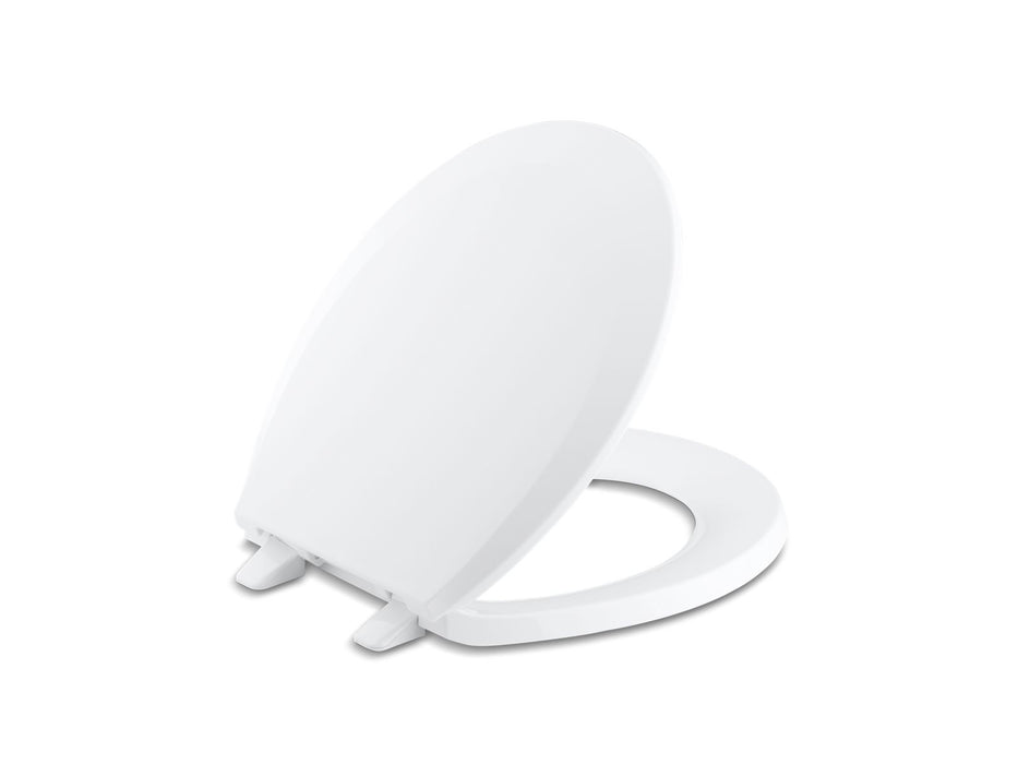 KOHLER Lustra™ Quick-Release™ round-front toilet seat