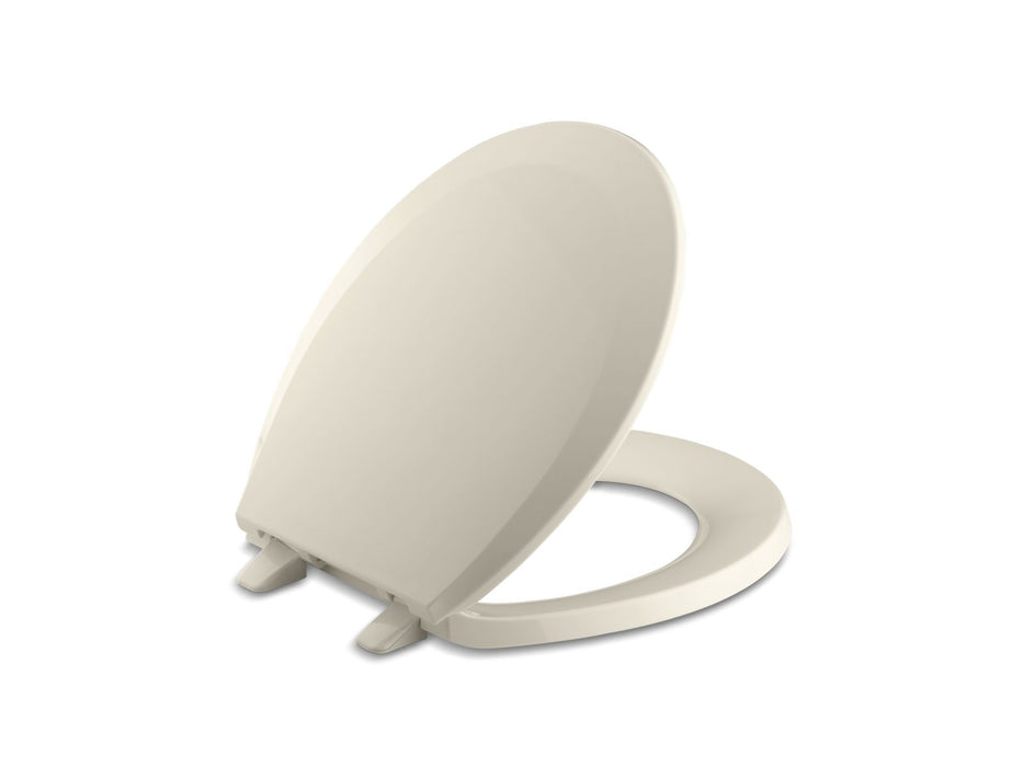 KOHLER Lustra™ Quick-Release™ round-front toilet seat