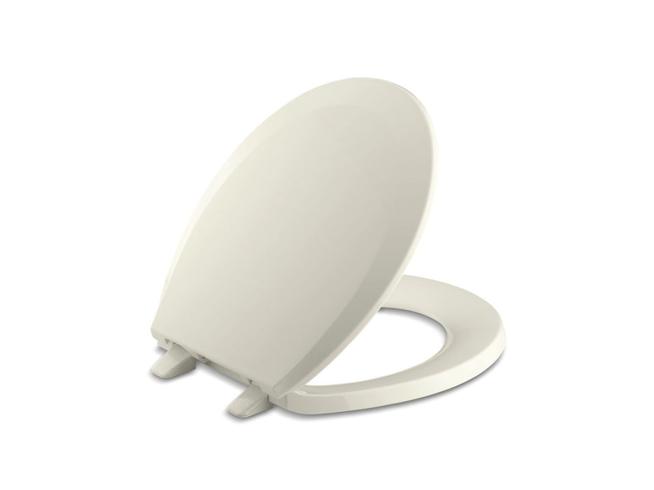 KOHLER Lustra™ Quick-Release™ round-front toilet seat
