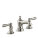 KOHLER K-10577-4 Bancroft Widespread bathroom sink faucet, 1.2 gpm