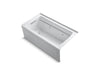 KOHLER K-1122-HL Archer 60" x 32" alcove heated whirlpool bath, left drain