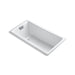 KOHLER K-852-GHCP Tea-for-Two 60" x 32" drop-in Heated BubbleMassage air bath