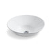 KOHLER K-2200-G Conical Bell 16-1/4" round vessel bathroom sink with glazed underside, no overflow