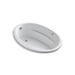 KOHLER K-1163-S1W Sunward 60" x 42" drop-in bath with Bask heated surface