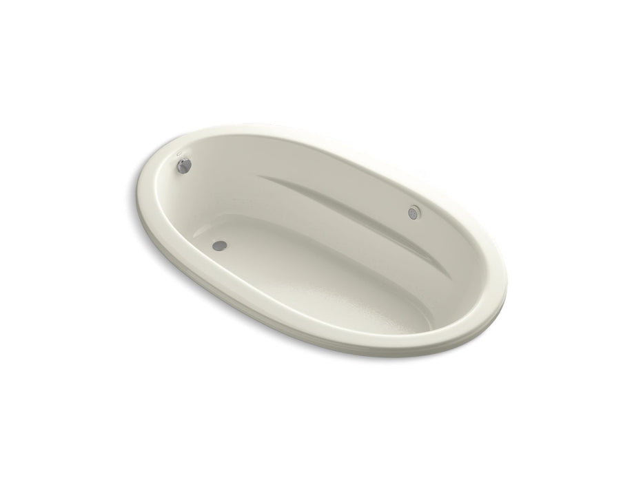 KOHLER K-1164-GH Sunward 72" x 42" drop-in Heated BubbleMassage air bath