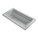 KOHLER K-1124-GHW Archer 72" x 36" drop-in Heated BubbleMassage air bath with Bask heated surface