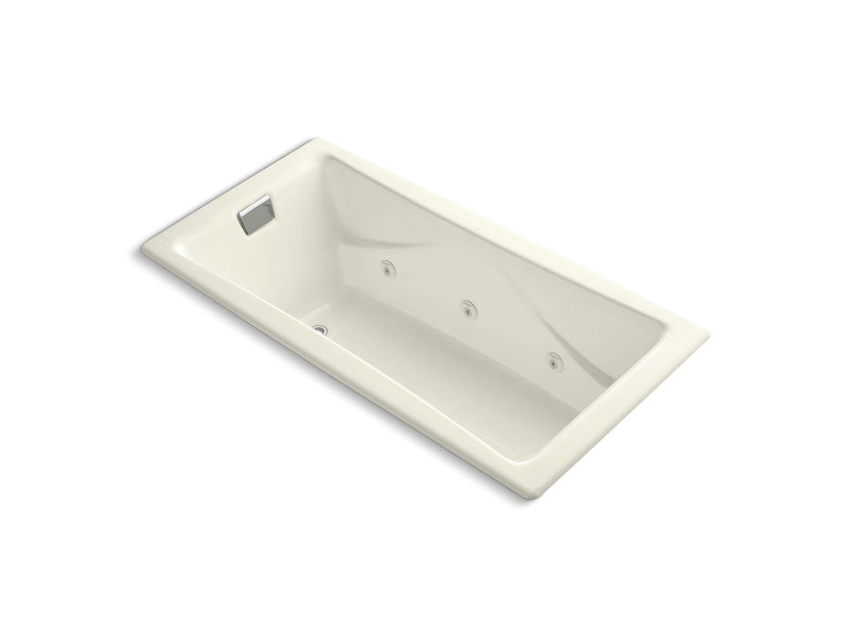 KOHLER K-865-JHB Tea-for-Two 71-3/4" x 36" drop-in/undermount whirlpool bath