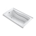 KOHLER K-1229-LW Mariposa 66" x 36" alcove bath with Bask heated surface, left drain