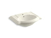 KOHLER K-2287-1 Devonshire 24-1/4" rectangular pedestal bathroom sink