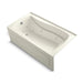 KOHLER K-1224-LA Mariposa 66" x 36" alcove whirlpool with alcove, left drain