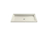 KOHLER K-9026 Purist 48" x 36" alcove shower base, center drain