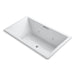 KOHLER K-1174-JH Underscore 72" x 42" drop-in heated whirlpool bath