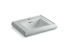 KOHLER Memoirs Pedestal/console table bathroom sink basin with single faucet-hole drilling