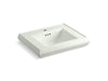 KOHLER Memoirs Pedestal/console table bathroom sink basin with single faucet-hole drilling