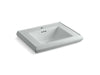 KOHLER Memoirs Pedestal/console table bathroom sink basin with single faucet-hole drilling