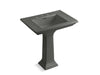 KOHLER K-2268-8 Memoirs Stately 30-3/4" rectangular pedestal bathroom sink
