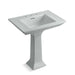 KOHLER K-2268-8 Memoirs Stately 30-3/4" rectangular pedestal bathroom sink