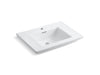 KOHLER Memoirs Stately 30" pedestal/console table bathroom sink