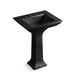 Memoirs Stately 24-1/2" rectangular pedestal bathroom sink